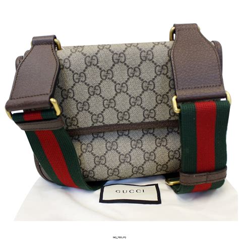 messenger crossbody bag gucci|authentic gucci crossbody messenger bag.